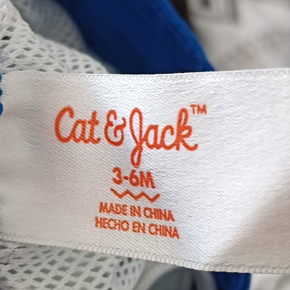 Cat & Jack baby boys swim trunks set - Picture 2 of 2